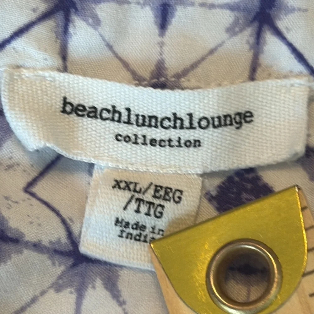 Beachlunchlounge Shelay Sleeveless Shift Dress Purple Print Size XXL - Picture 10 of 12